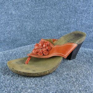 Natural Soul Women's Elden Flip‎ Flop Orange Synthetic Size 7M Gently Used 2025